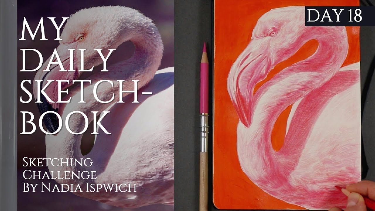 My Daily Sketchbook. Sketching Challenge by Nadia Ispwich - Day 18
