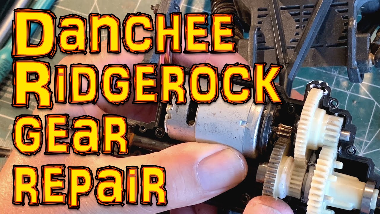 Danchee Ridgerock stripped gear fix / repair / rebuild