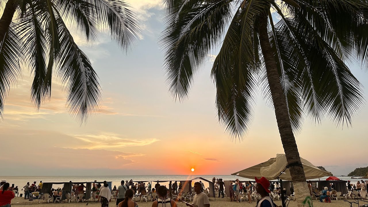 BAHIA DEL RODADERO | Santa Marta - Colombia | Atardecer de Ensueño 4k 🌅🇺🇸