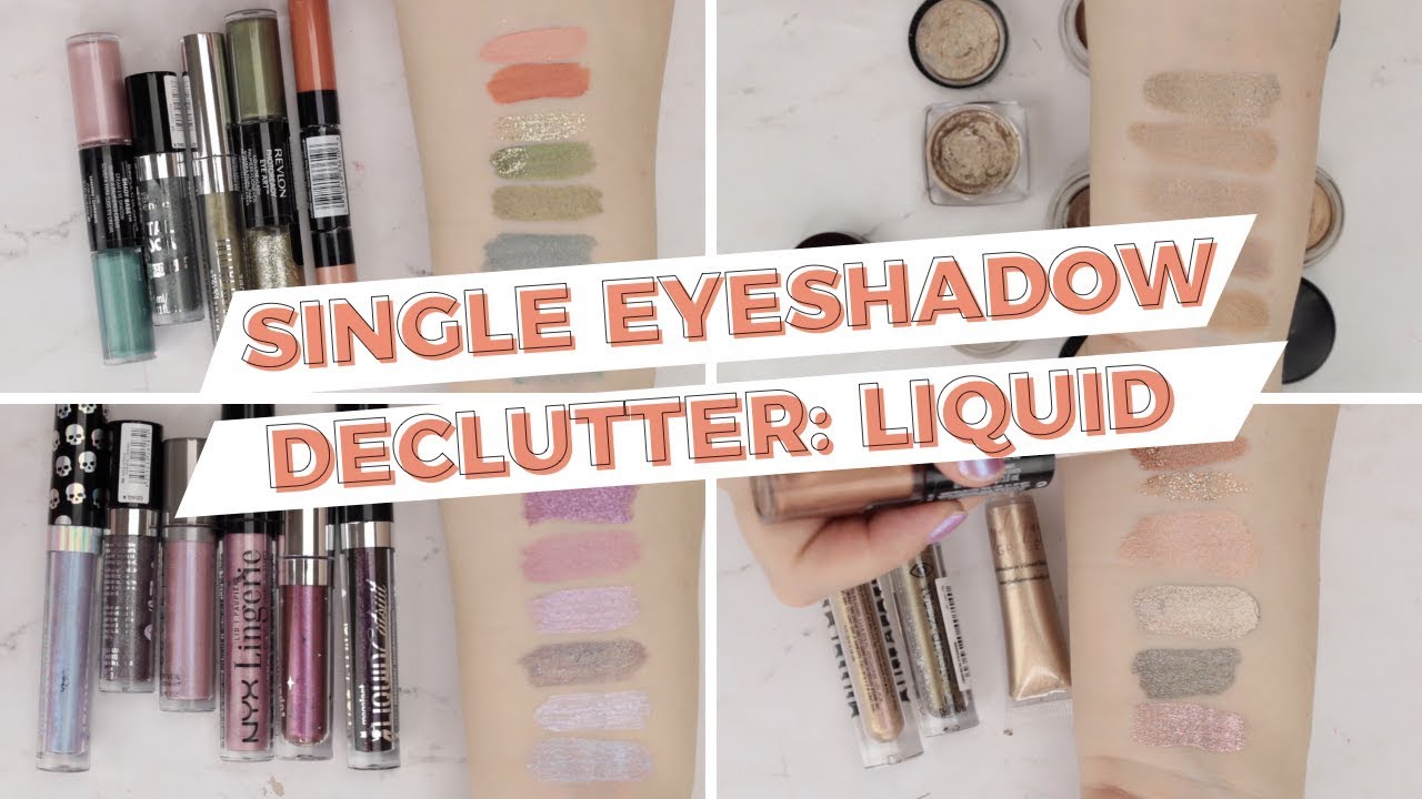 Single Shadow Declutter - Liquid Formulas