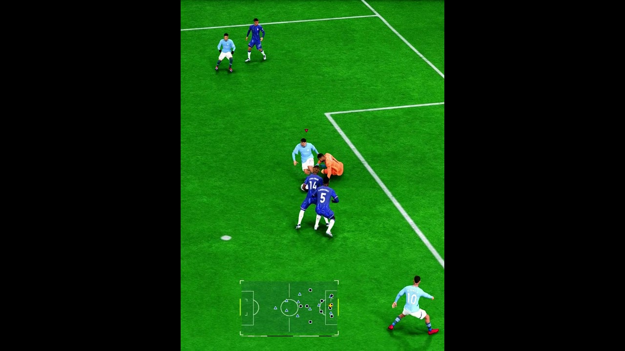 🥶🪄🐐🚀 RONALDO SKILLS FREESTYLE GOAL IN FC25 #shorts