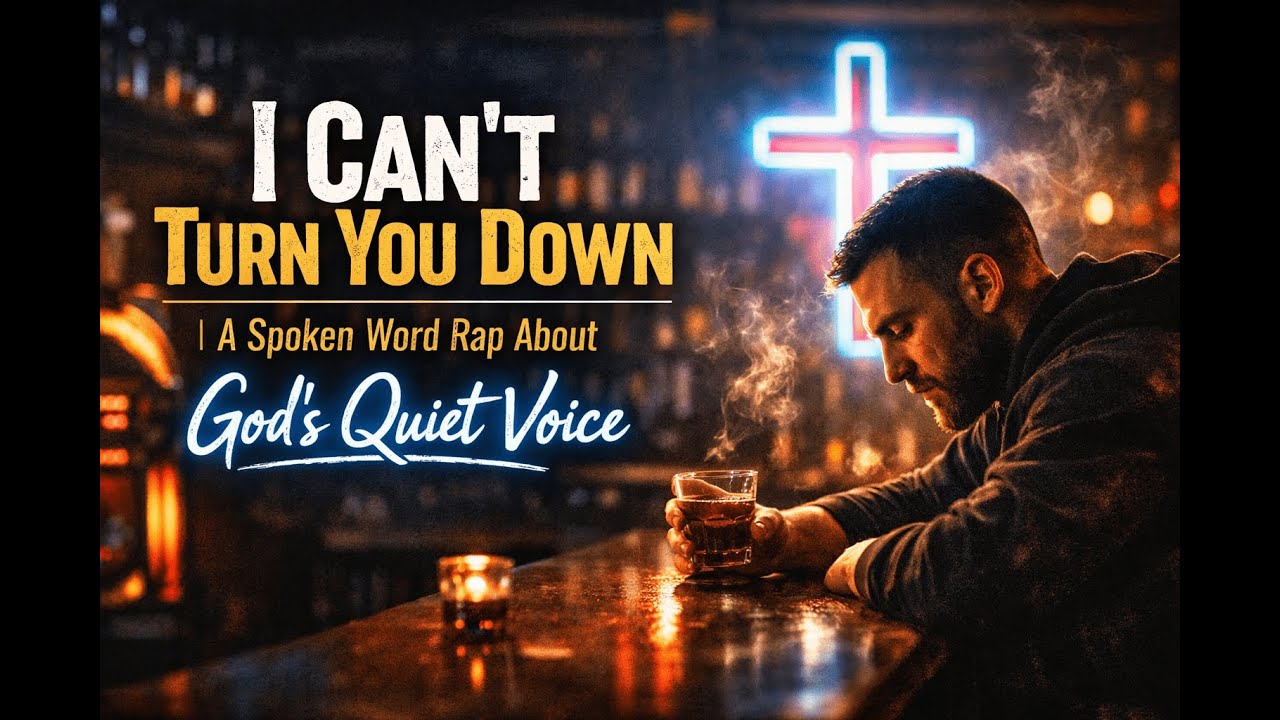 I Can’t Turn You Down | A Spoken Word Rap About God’s Quiet Voice