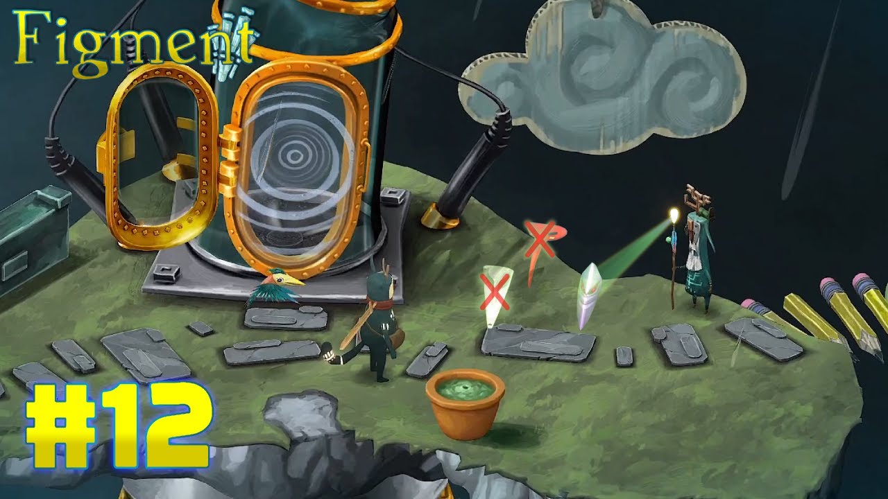 Figment Gameplay Part 12 - The Clock Tower / The Spider Queen Boss Fight