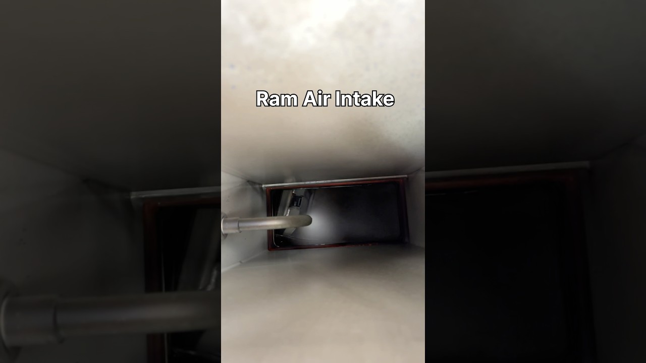 Ram Air Intake of Airbus #ramair #airbus #aviation