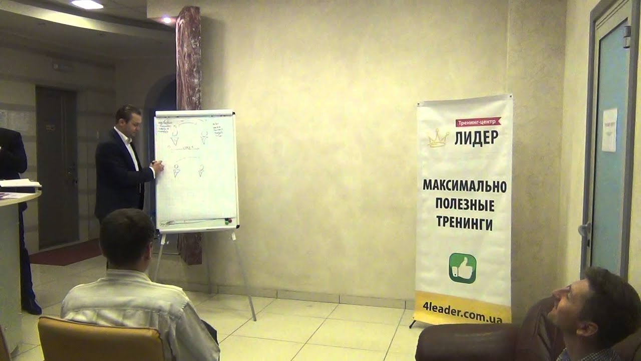 Тренинг для руководителей  - Тренинг-центр ЛИДЕР - часть 1