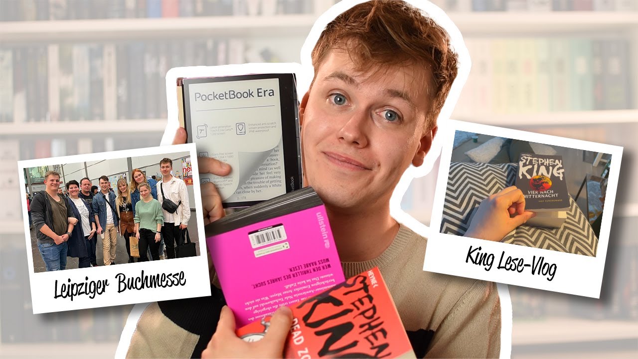 Mein persönlichstes Video bisher! 🥰 | Leipziger Buchmesse 2023- & Stephen-King-Alltags-Lese-Vlog