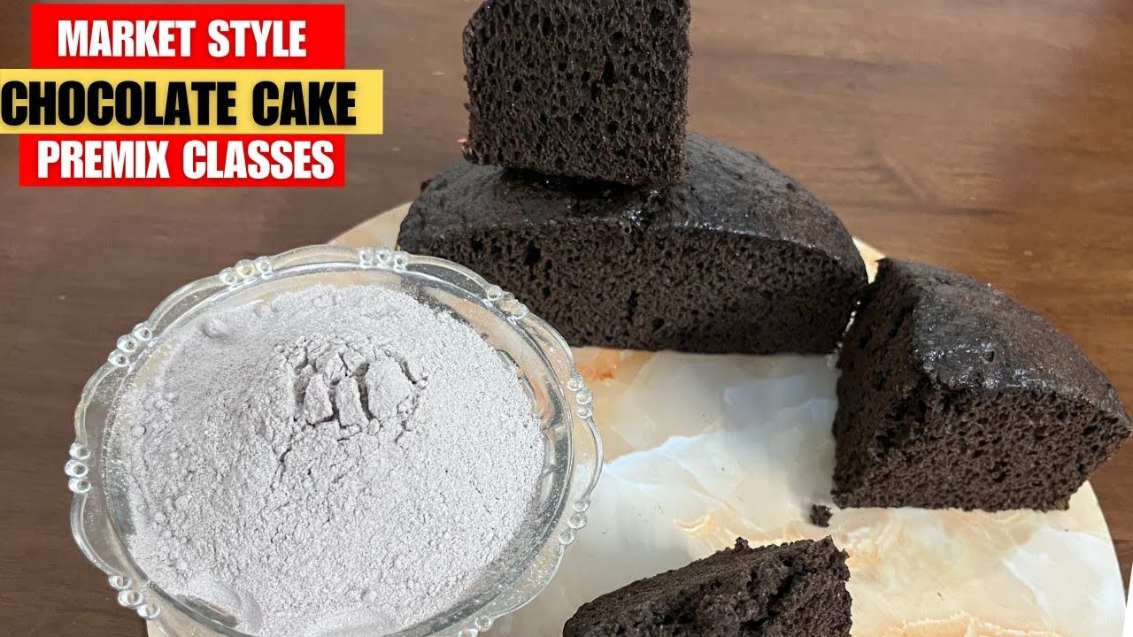 Cake Premix Classes | Market Style Chocolate Cake Premix | Chocolate Cake Premix Recipe |