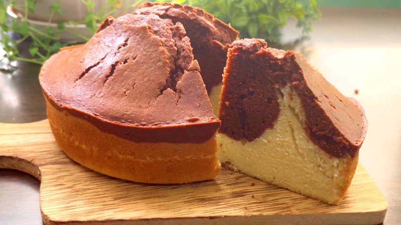 Double Delight: Vanilla & Chocolate Layer Cake Recipe | Two in One Cake | Two Flavour Cake Recipe