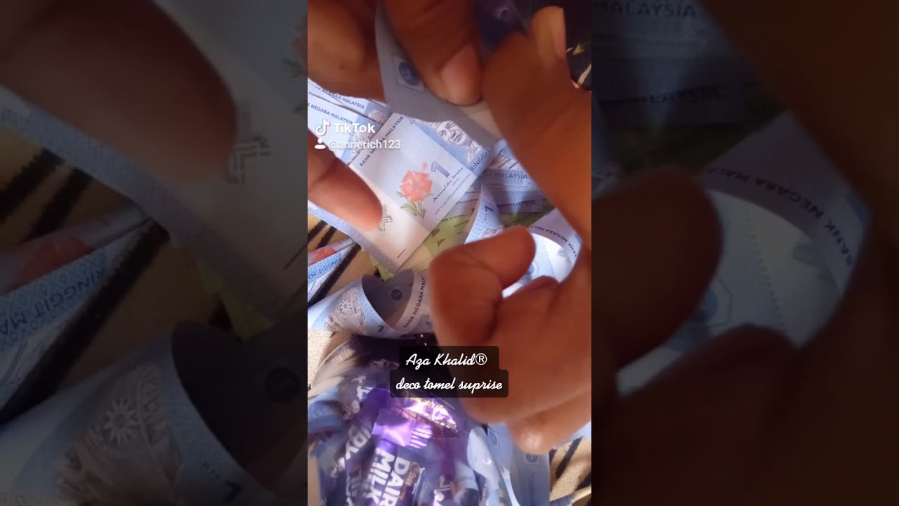 Tutorial cara gulung duit untuk bouquet |aza setepak sireh