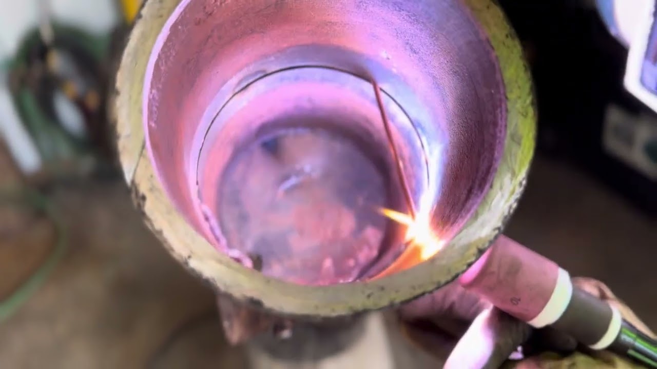 Pipe Welding 6G Position Tig Root & Hot 7018 Fill & Cap (COMBO)