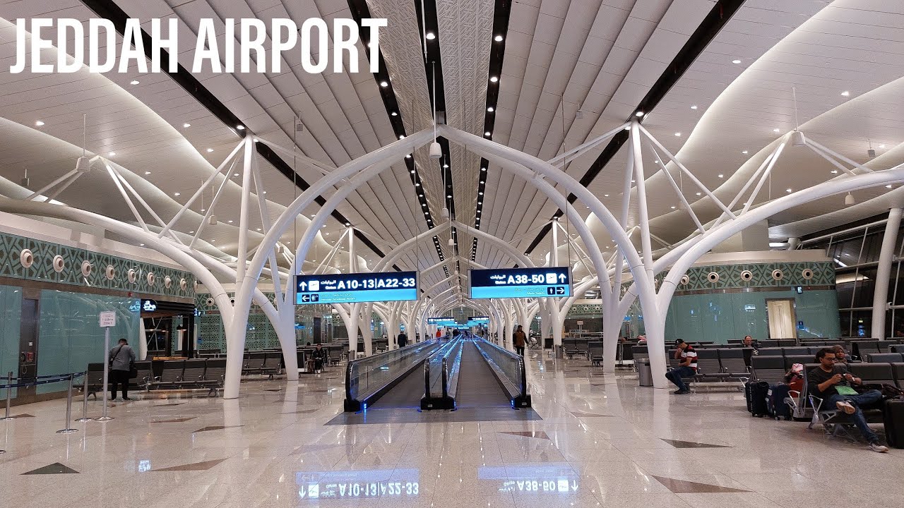 [4K] 🇸🇦 Walking in King Abdulaziz International Airport Jeddah | Saudi Arabia