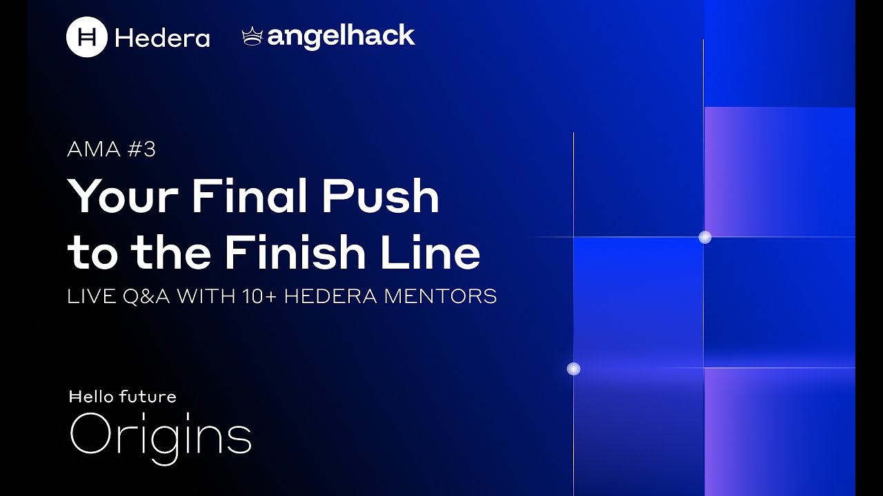 Hello Future Hackathon - AMA #3 | Chapter 1: Origins