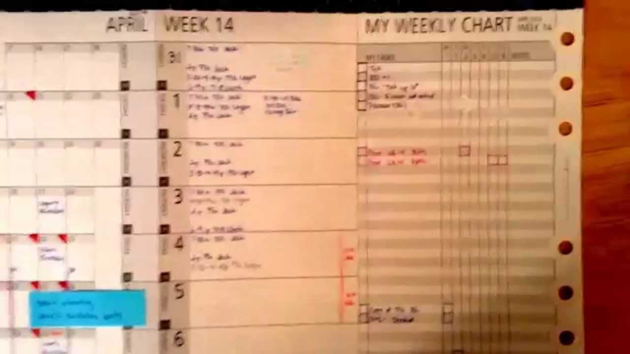 Weekly Review & Setup -- DIYFish Lifemapping Inserts