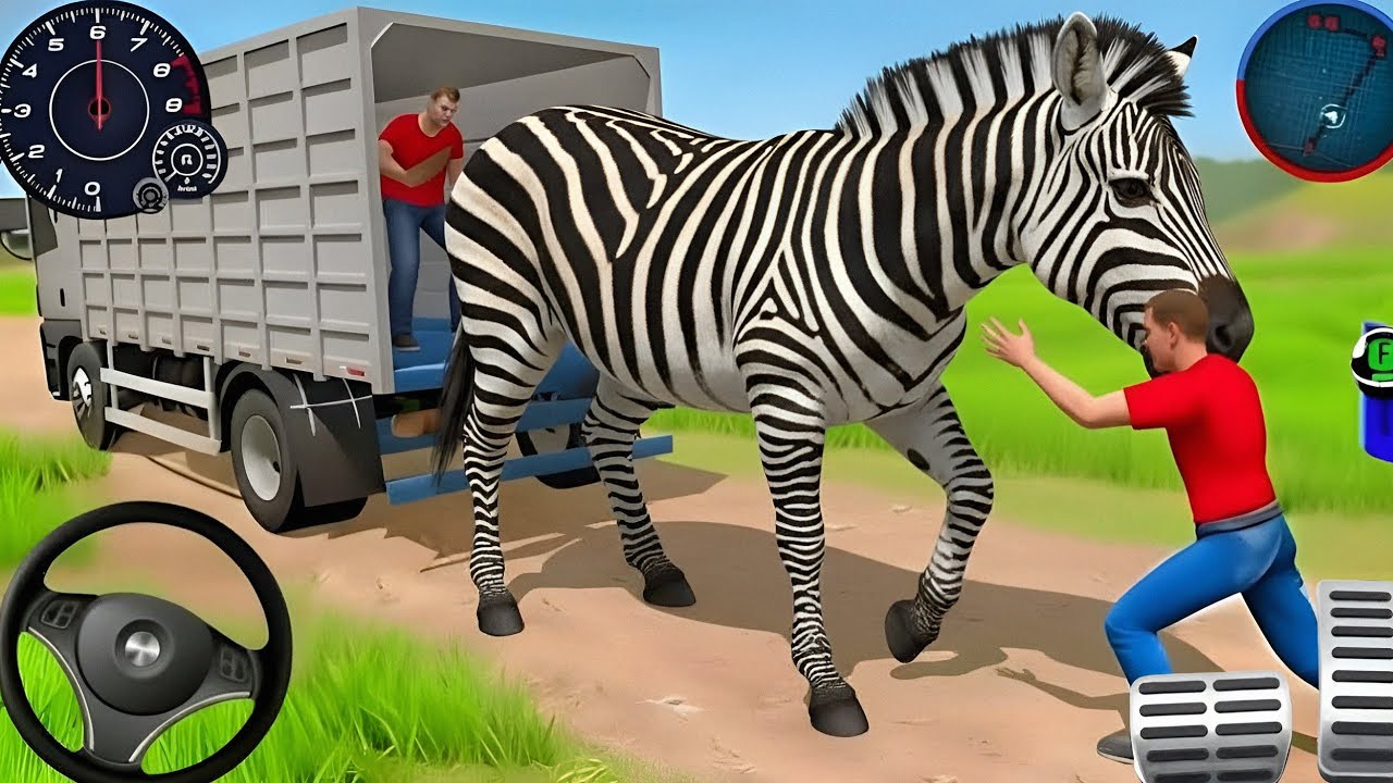 Animal Cargo Truck Driving Game 3D - Animal Transport Cargo Truck 2024 - Android Gameplay