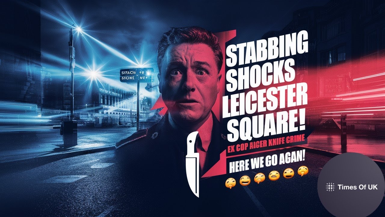 Leicester Square stabbing: 'Here we go again' FUMES Ex-Cop in knife crime rant as young girl stabbed