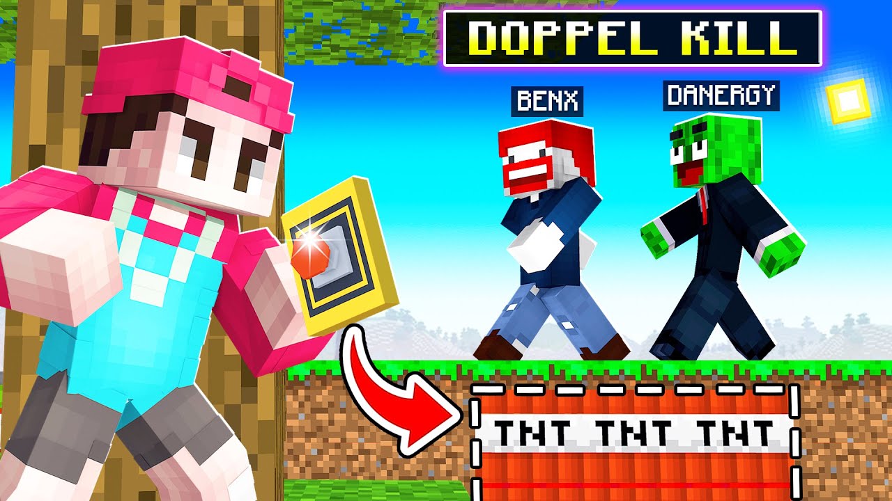 DOPPEL KILL mit TNT FALLE! 💥(Minecraft Helden 2)