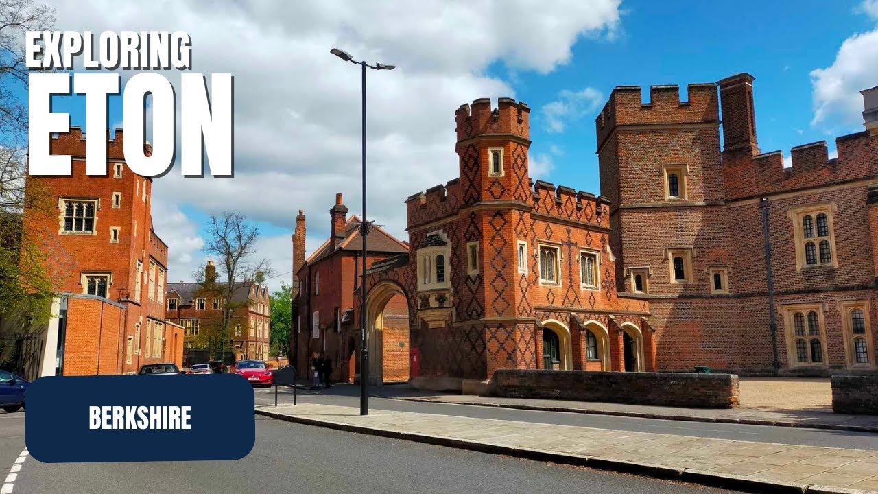Exploring ETON | Home of Britain's Most Prestigious School | Let's Walk!