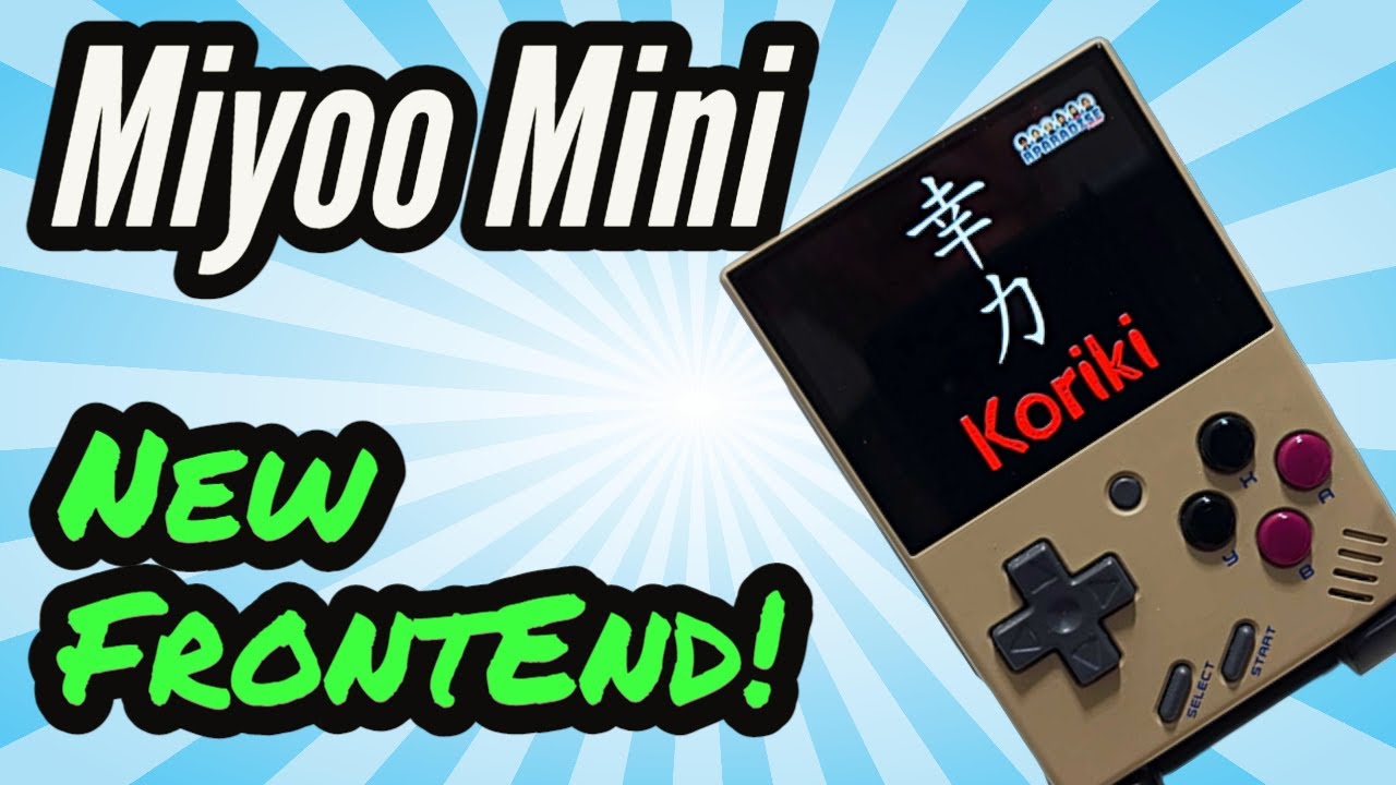 Miyoo Mini New Front End! - Koriki Brings SimpleMenu to the Miyoo Mini