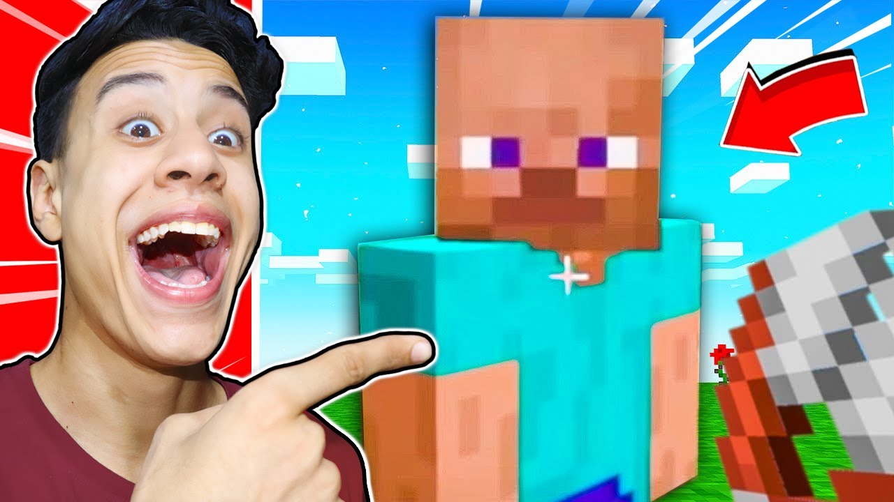 اضحك = حذف ماين كرافت (أنت تضحك تخسر)!!؟ 😱🔥مستحيل