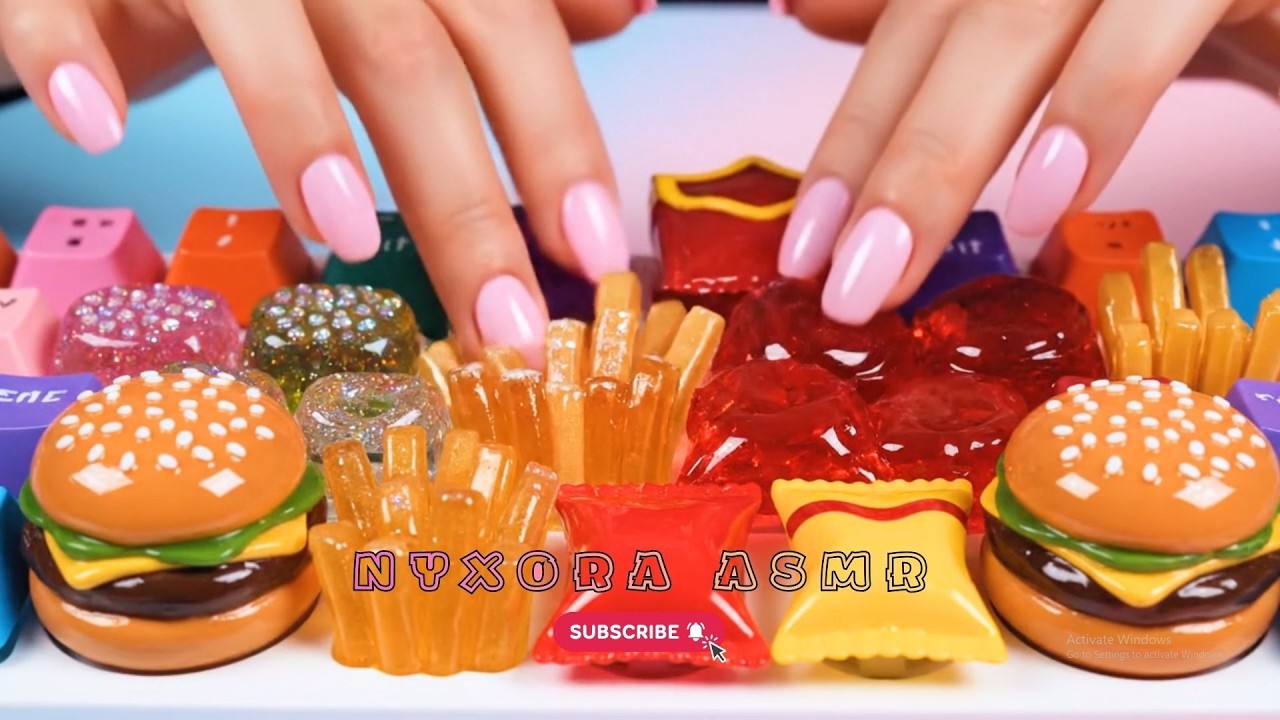 Which Food Keyboard Would You Try First? ⌨️🍑✨ | Satisfying AI ASMR