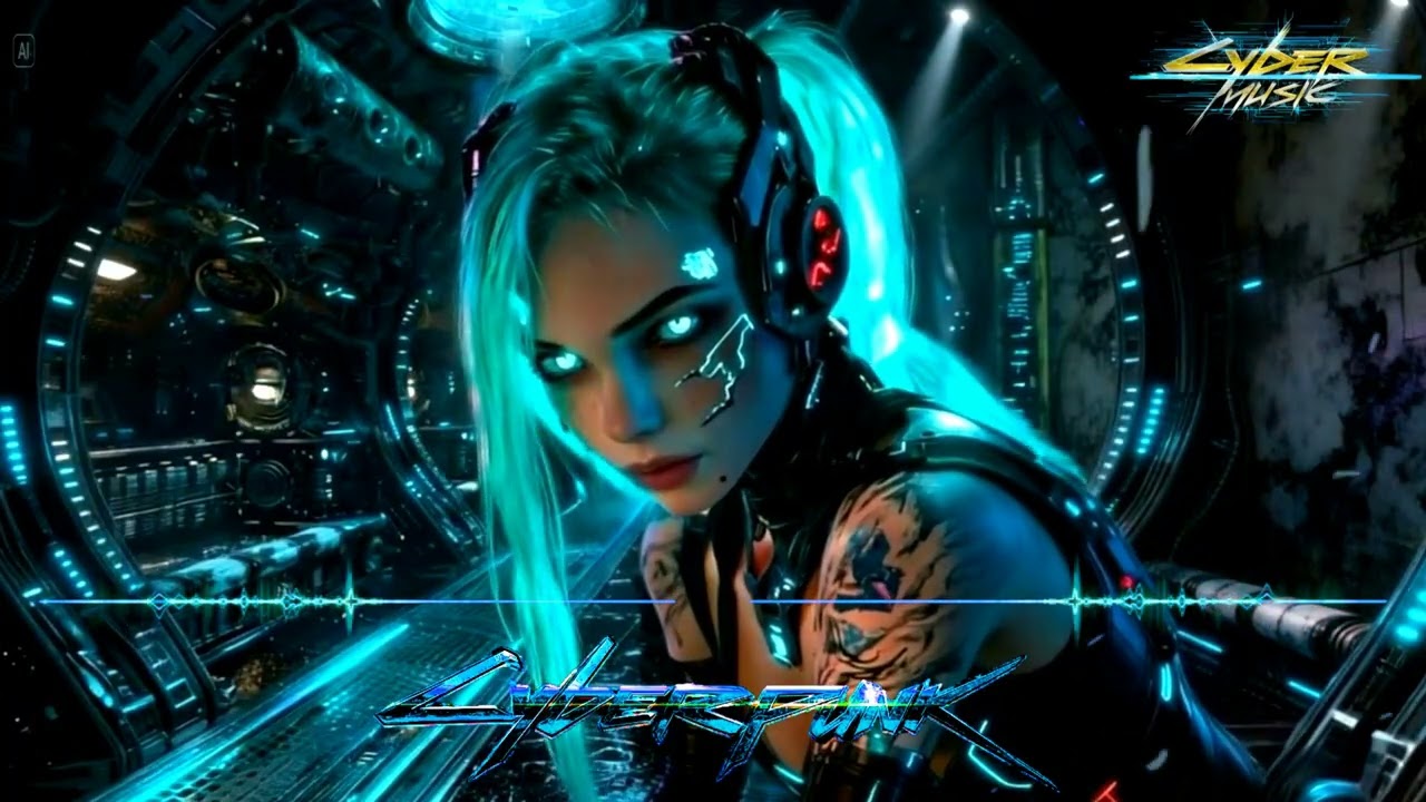 Best of Cyberpunk Music  /  Dark Techno & Synthwave Mix /  EBM Industrial  •  Free Copyright Music
