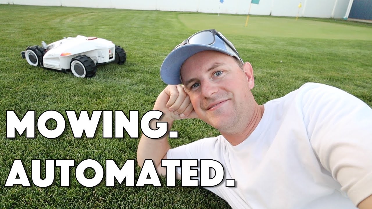 The Future Is HERE - Luba AWD Robot Lawn Mower