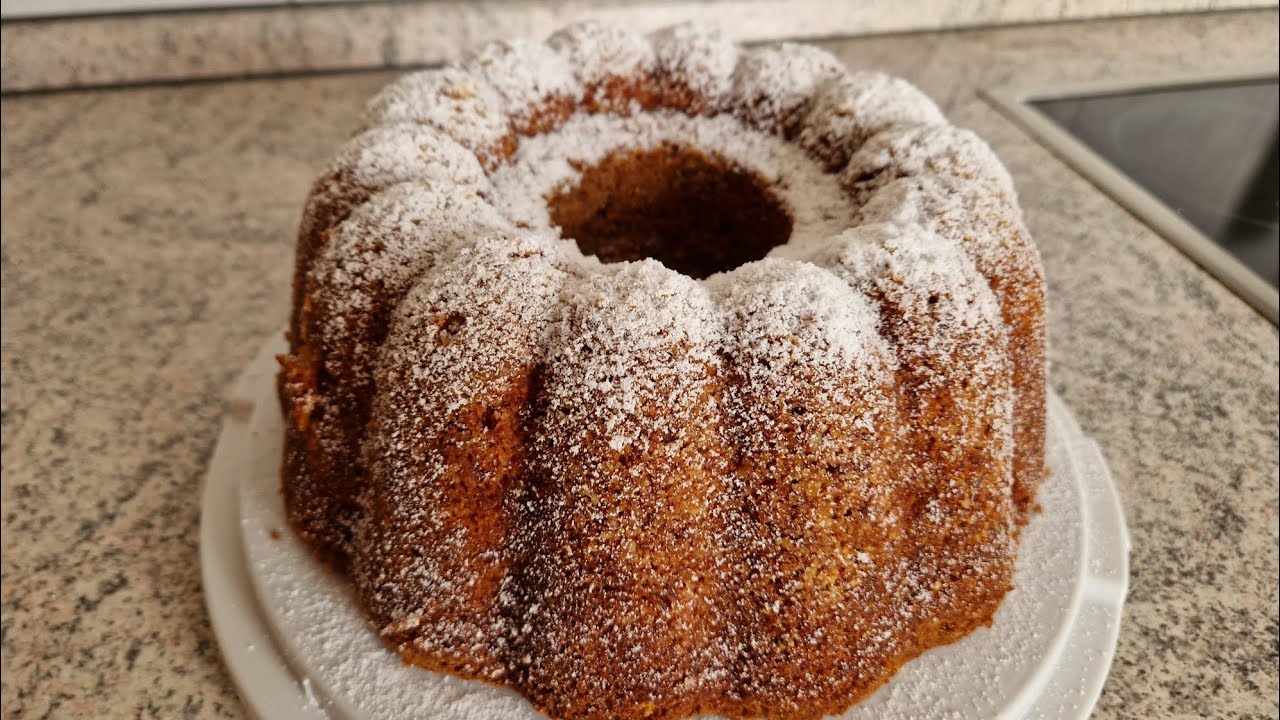 Кекс с ябълки