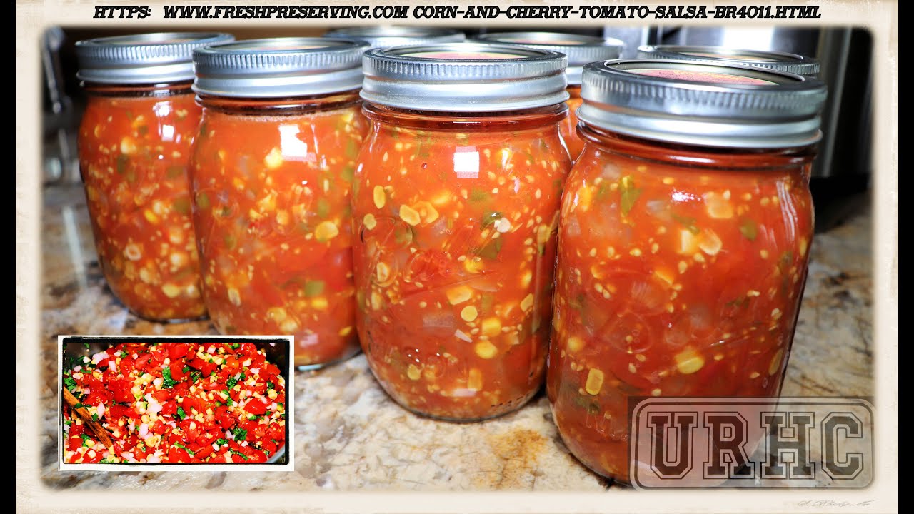 Corn and Cherry Tomato Salsa
