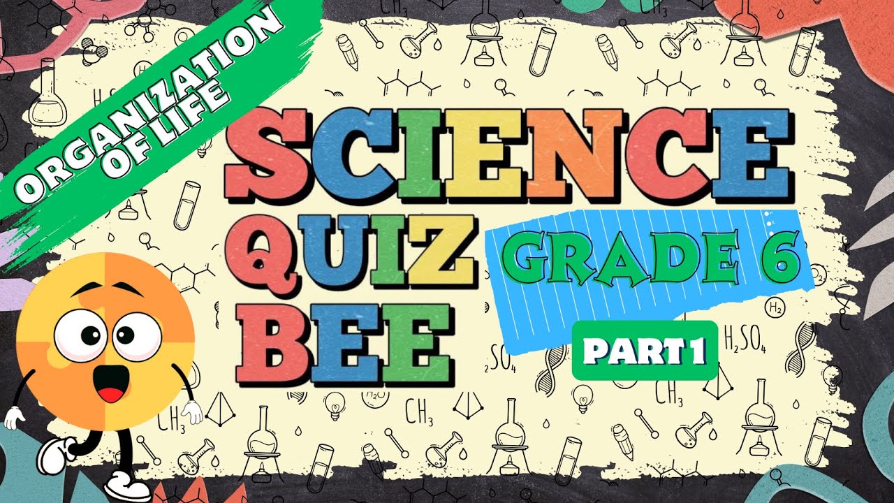 Science Quiz bee for Grade 6 | Quiz 1 | Organization of Life | Quiz by brainYs