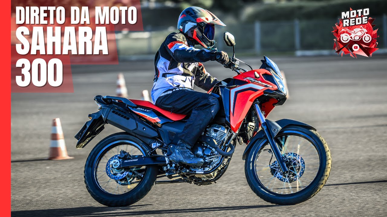 DIRETO DA MOTO #02: SAHARA 300 impressões pilotando