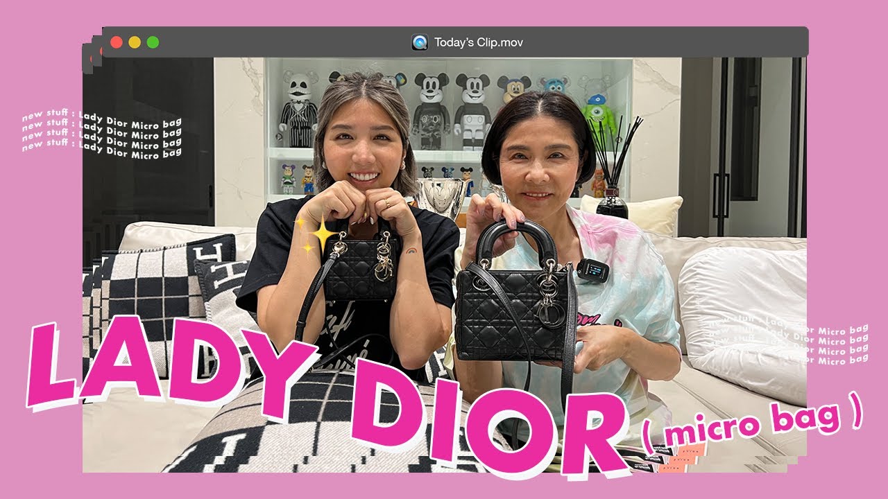 Lady Dior Micro ใบเล็กเท่ามือ!! คุ้มมั้ยที่ซื้อ?? l PAPUEAN SKULTHAI