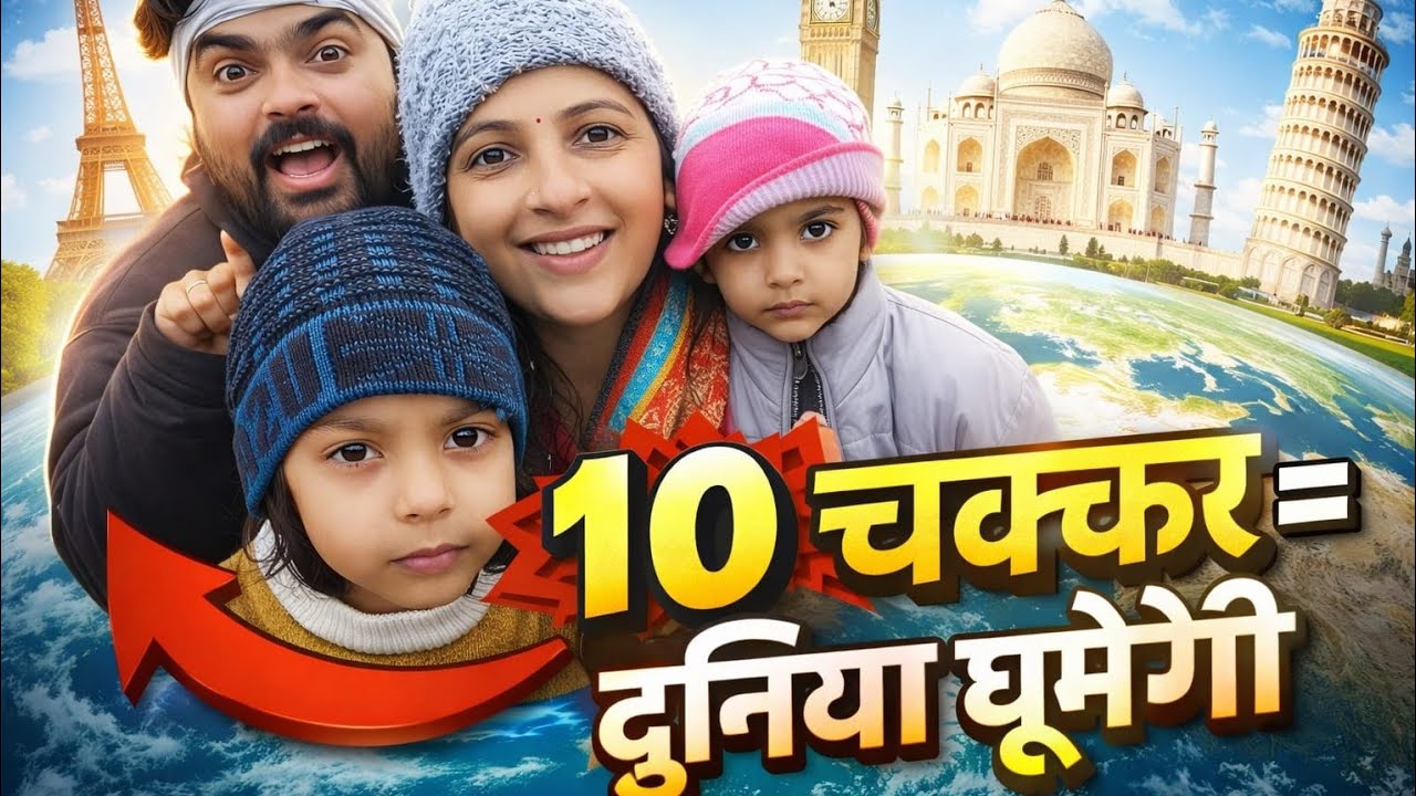 10 Chakkar Challenge 😱