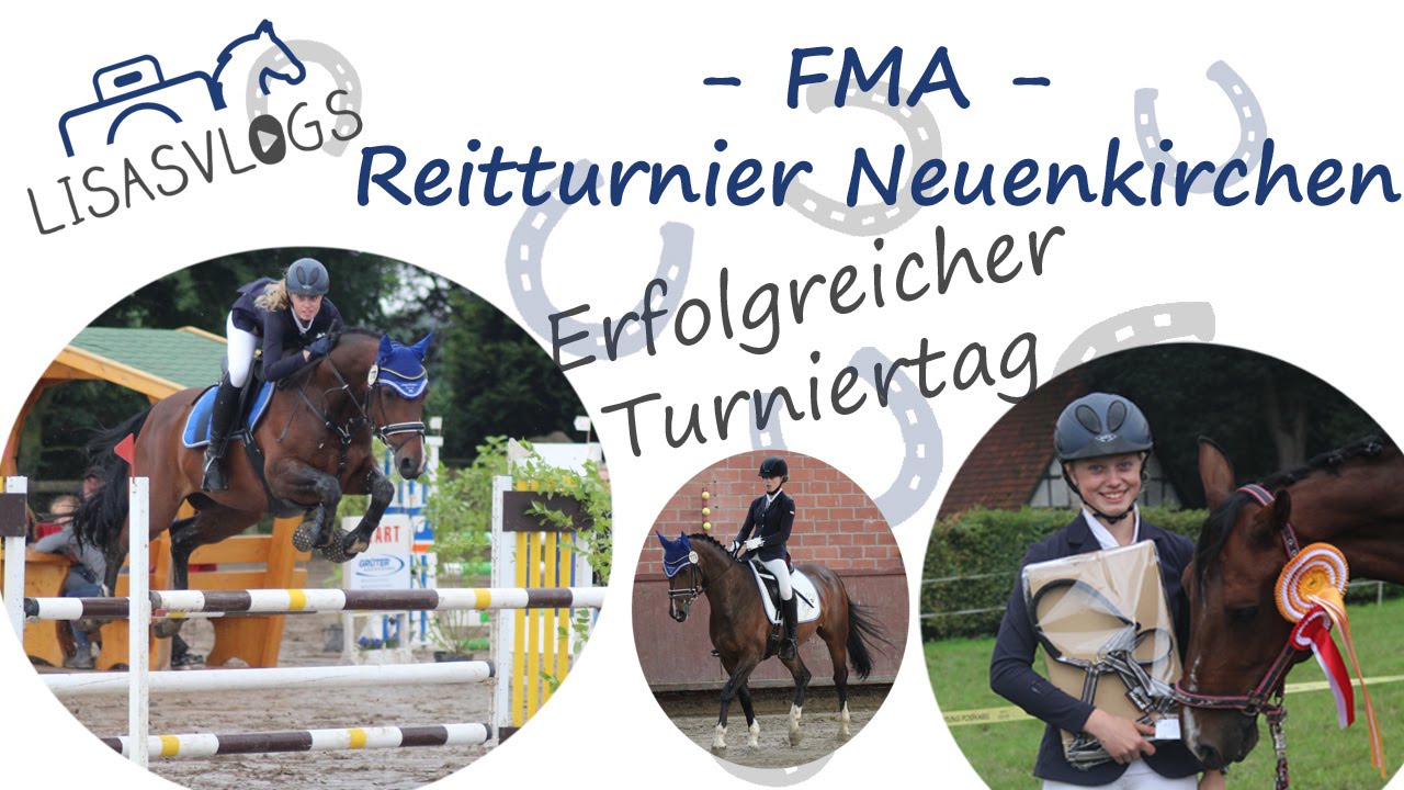 [Follow Me Around] Reitturnier Neuenkirchen #Erfolgreicher Turniertag || Stil-A** & Dressurreiter L