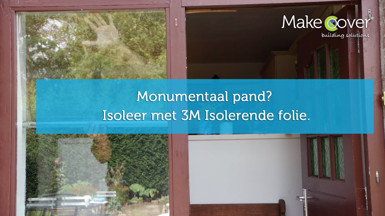 Monumentaal pand? Isolerende raamfolie van 3M
