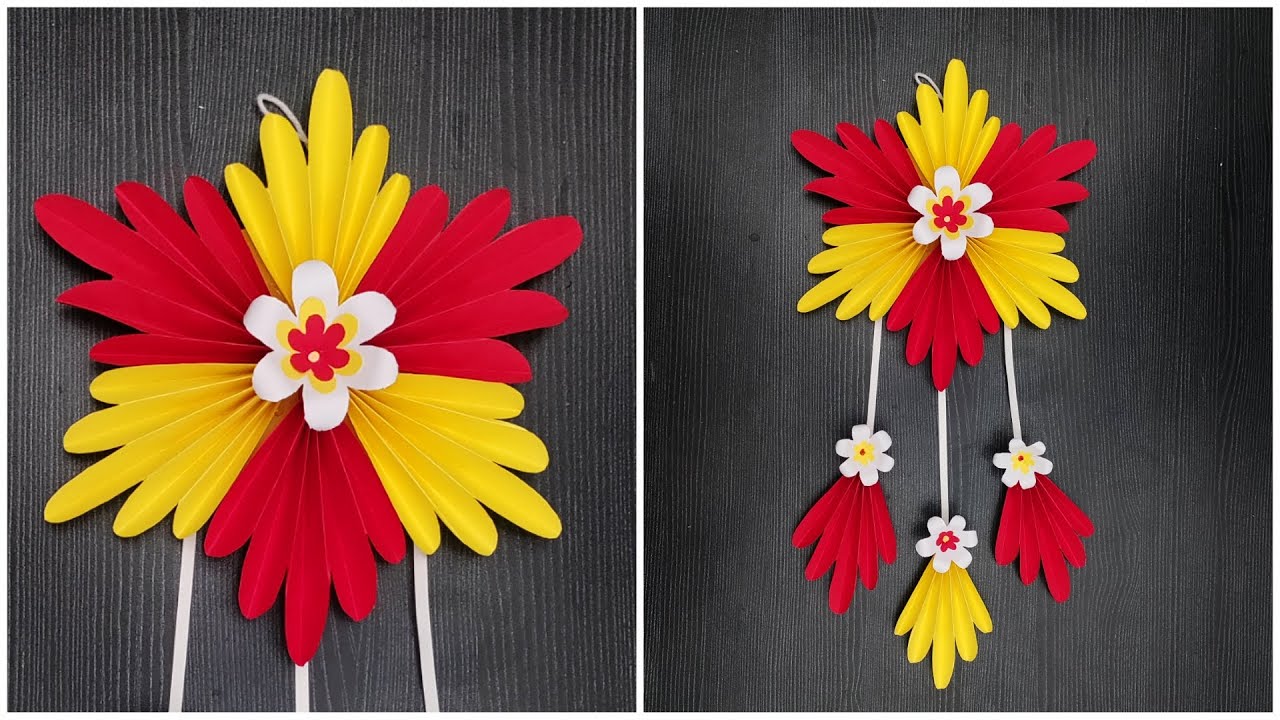 Paper Craft Wall Hanging Simple and Easy | Amazing Wall Hanging | Handmade Paper Wall Hanging