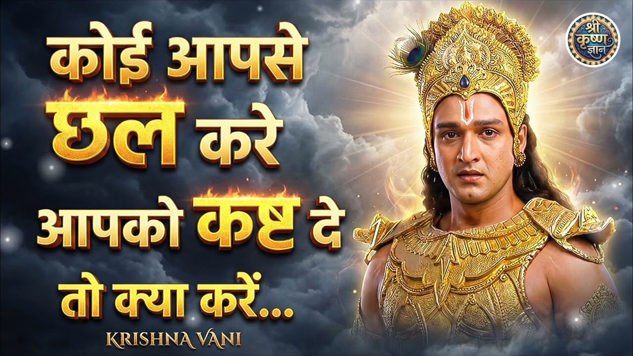 अगर कोई आपको धोखा दे तो ये जरूर सुनें | श्री कृष्ण का संदेश #krishnavani #krishnaupdesh #viralvideo 