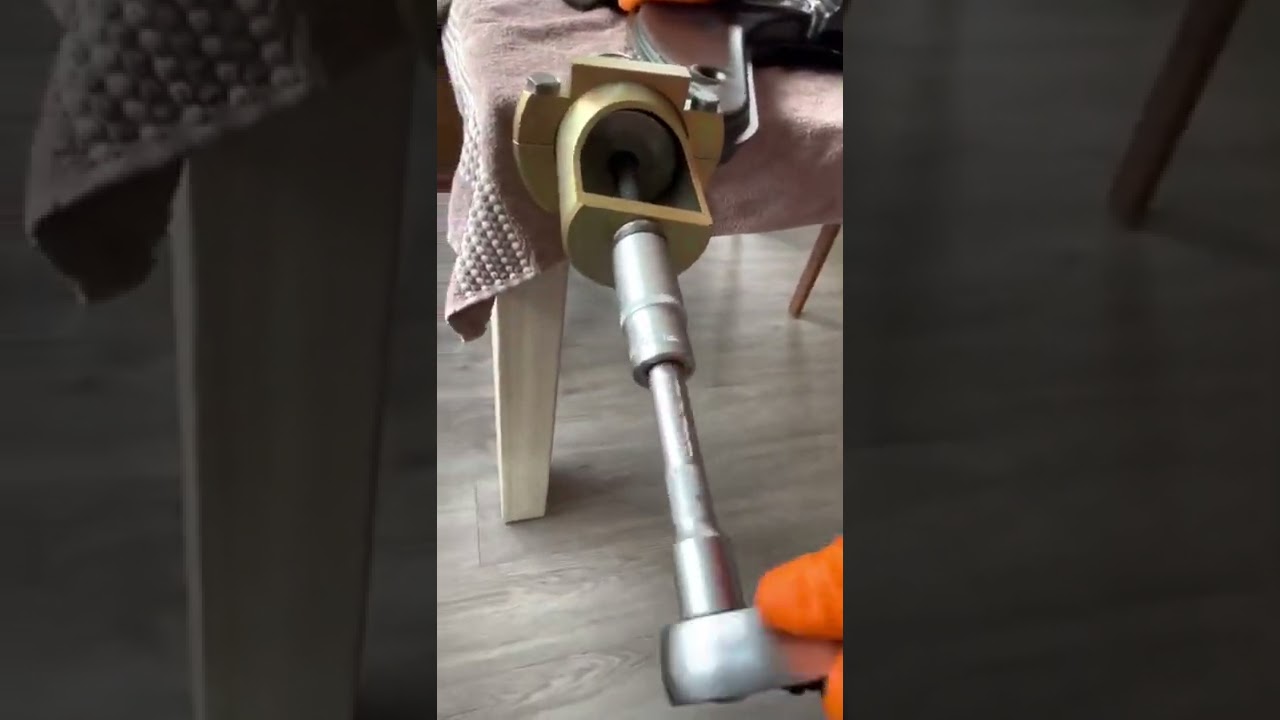 W140 Querlenker Buchse ausbauen