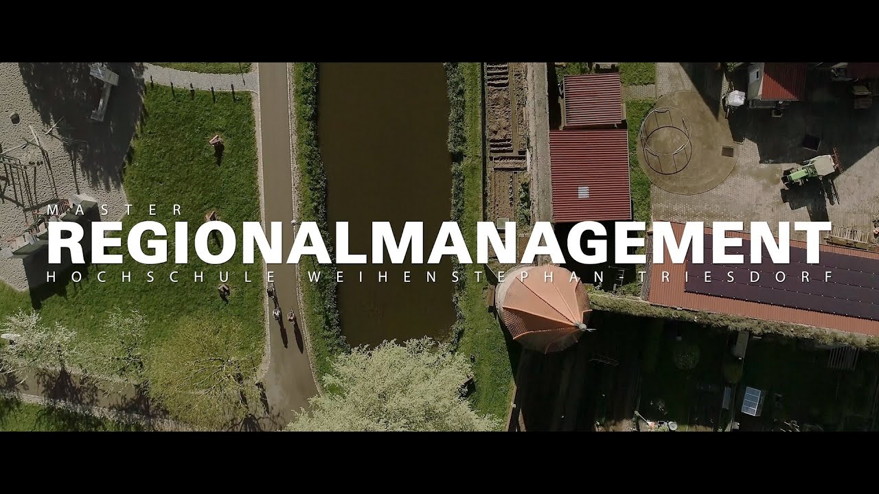 Das sind wir &ndash; Master Regionalmanagement