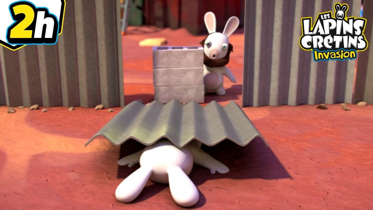 Oups, Accident Crétin ! | Les Lapins Crétins Invasion🐰 | Nouvelle compilation 2H | HD