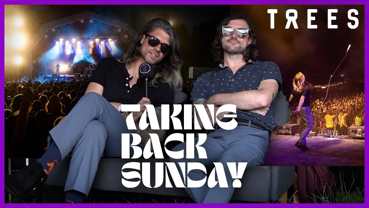 TAKING BACK SUNDAY talk microphone injuries, 2000Trees & UK love