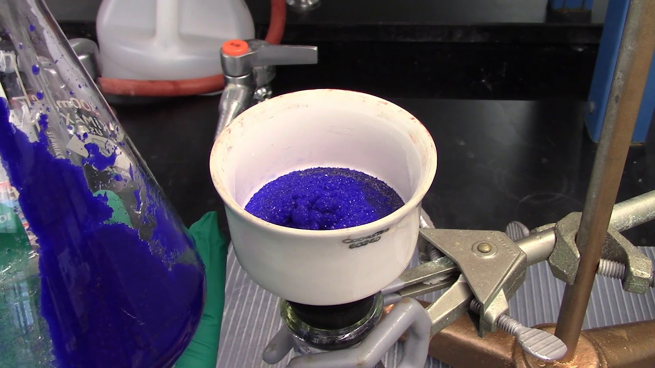 Experimental Video - Isolation of Copper from Copper Ore - Week 01