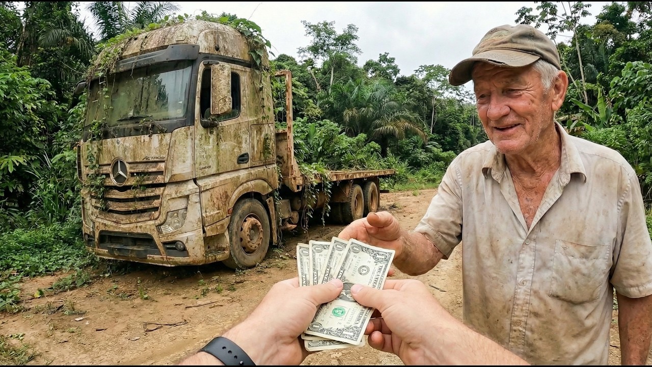 I Bought a Wrecked MERCEDES-BENZ ACTROS Truck for $1,000 - Full Restoration