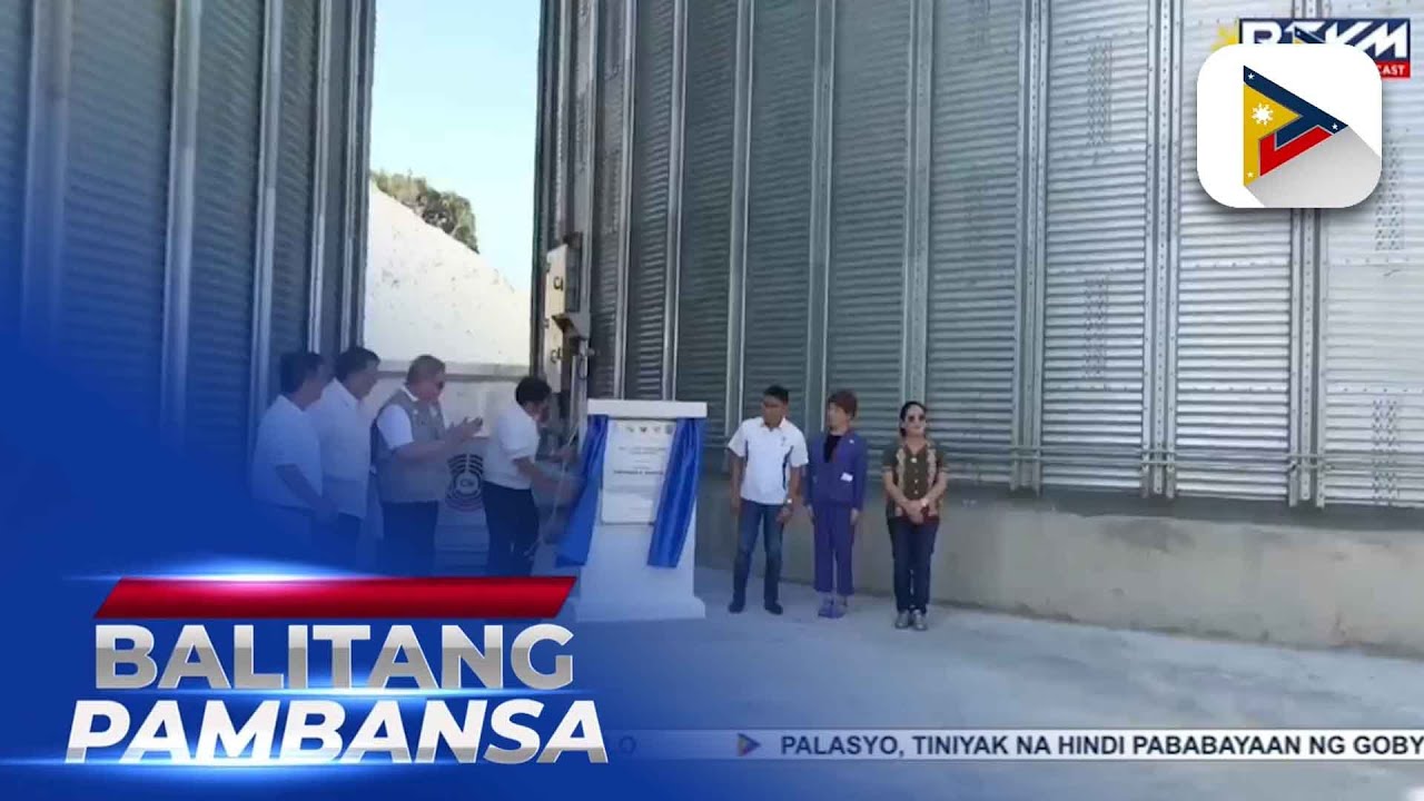 Inauguration ng pinakabagong Grains Terminal and Trading Project sa Batangas, pinangunahan ni PBBM