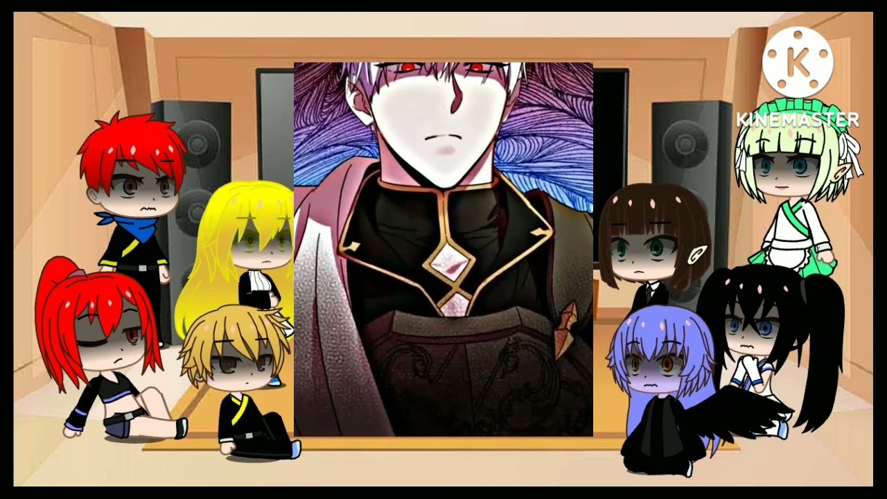 danmachi react to bell as Izek