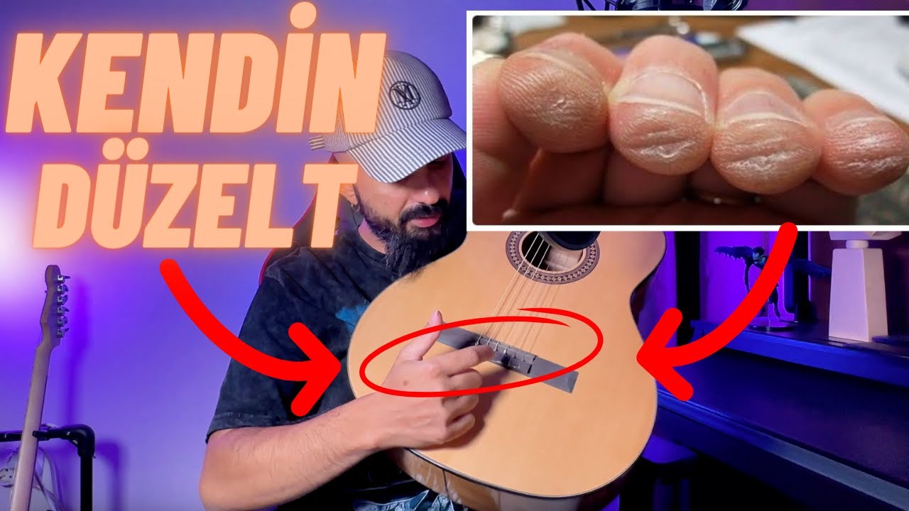 TÖRPÜ İLE EŞİĞİ KENDİN DÜŞÜREBİLİRSİN | tellerin yüksekliğini düşür