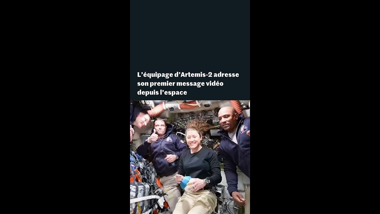 Первое сообщение от астронавтов, направляющихся на Луну.
