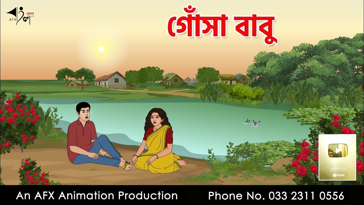 গোঁসা বাবু  I Bangla Cartoon | বাংলা কার্টুন |AFX Animation