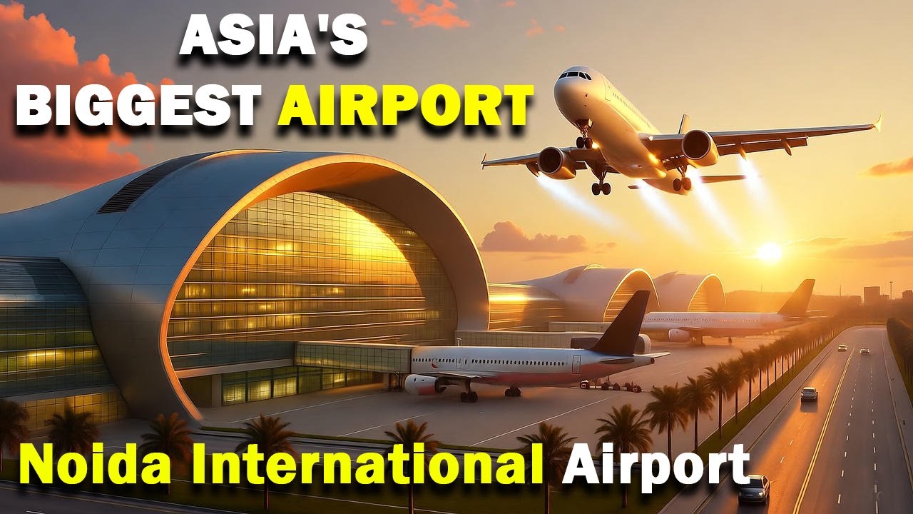 How INDIA is Building ASIA'S Biggest Airport - Jewar International Airport