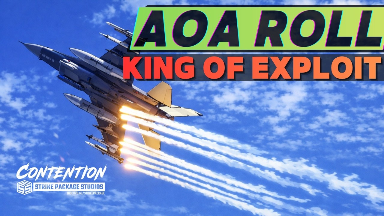 RED F16C(Tantalum) Show GIGA AOA roll I SPS Contention SARH I DCS