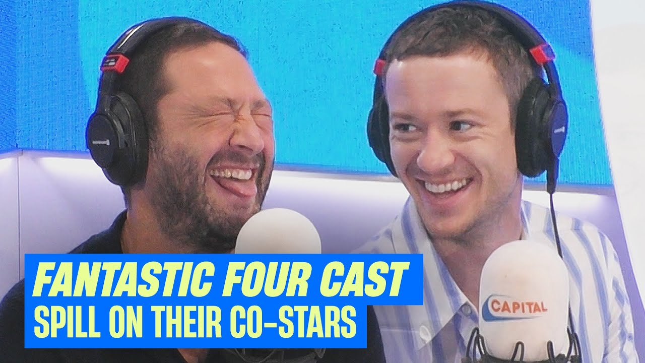 The Fantastic Four's Joseph Quinn and Ebon Moss-Bachrach snitch on Pedro Pascal! | Capital